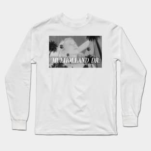 Mulholland Drive /// Vintage design Long Sleeve T-Shirt